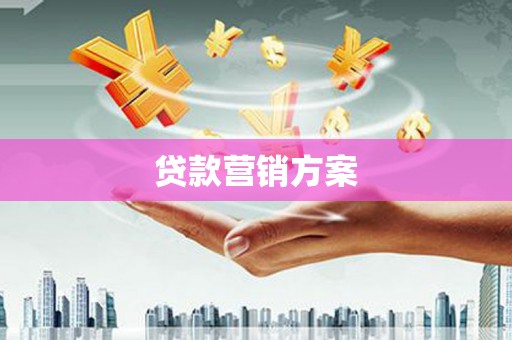 井冈山贷款营销方案