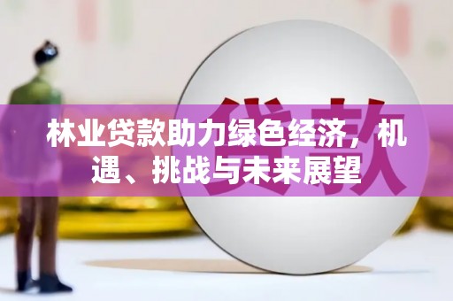 井冈山林业贷款助力绿色经济，机遇、挑战与未来展望