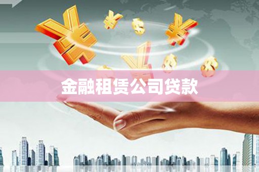 井冈山金融租赁公司贷款