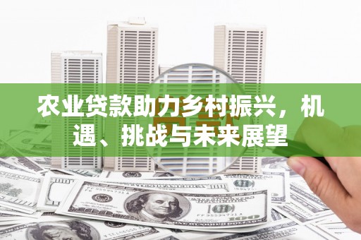 井冈山农业贷款助力乡村振兴，机遇、挑战与未来展望