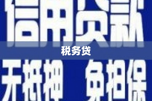 井冈山税务贷