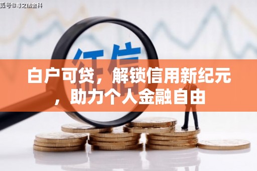 井冈山白户可贷，解锁信用新纪元，助力个人金融自由