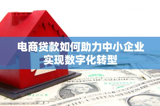 井冈山电商贷款如何助力中小企业实现数字化转型