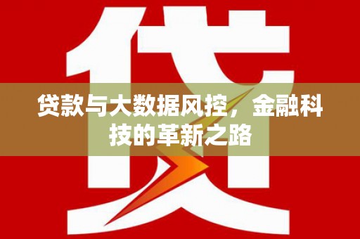 井冈山贷款与大数据风控，金融科技的革新之路