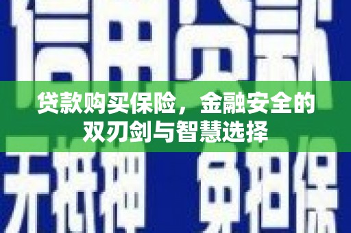 井冈山贷款购买保险，金融安全的双刃剑与智慧选择