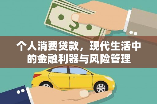 井冈山个人消费贷款，现代生活中的金融利器与风险管理