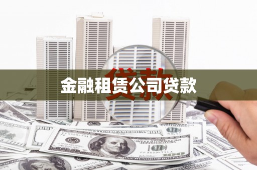 井冈山金融租赁公司贷款