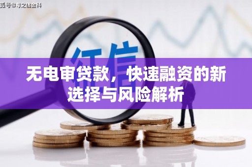 井冈山无电审贷款，快速融资的新选择与风险解析