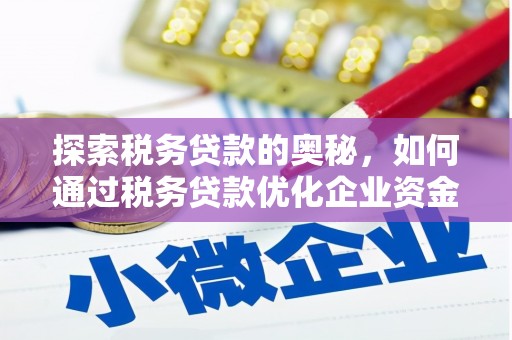 井冈山探索税务贷款的奥秘，如何通过税务贷款优化企业资金流