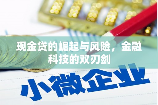 井冈山现金贷的崛起与风险，金融科技的双刃剑