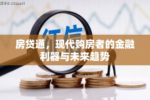 井冈山房贷通，现代购房者的金融利器与未来趋势