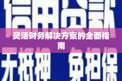 井冈山灵活财务解决方案的全面指南