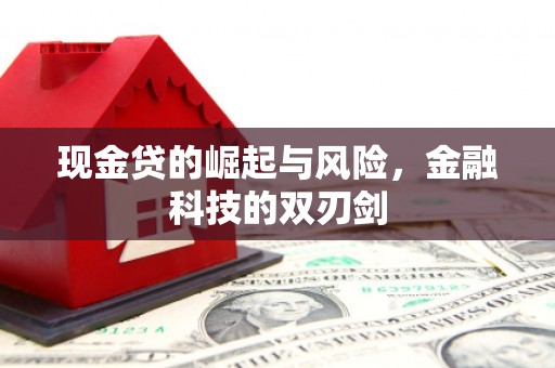 井冈山现金贷的崛起与风险，金融科技的双刃剑