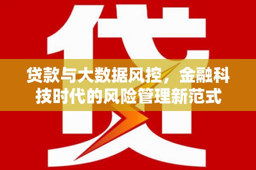 井冈山贷款与大数据风控，金融科技时代的风险管理新范式