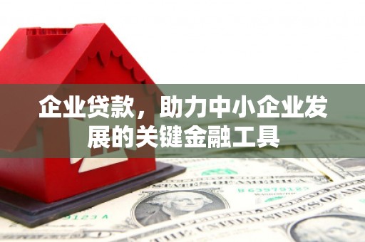 井冈山企业贷款，助力中小企业发展的关键金融工具