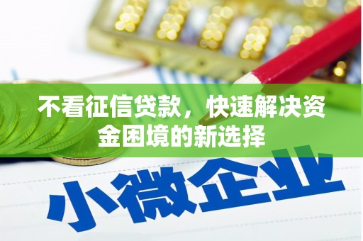 井冈山不看征信贷款，快速解决资金困境的新选择