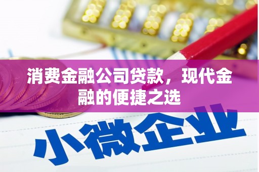 井冈山消费金融公司贷款，现代金融的便捷之选