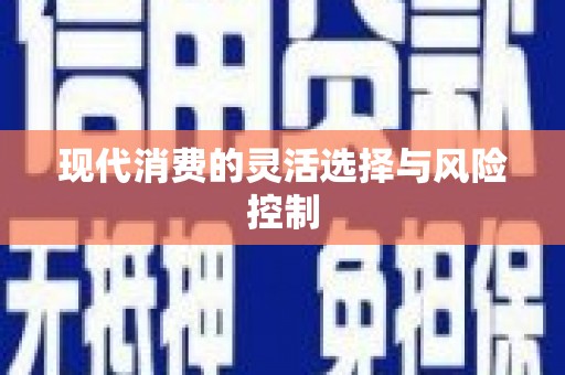 井冈山现代消费的灵活选择与风险控制