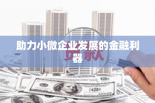 井冈山助力小微企业发展的金融利器