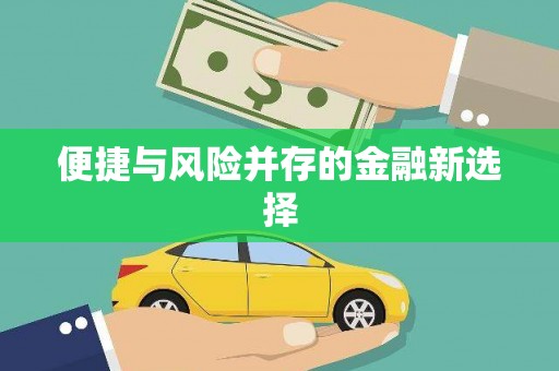 井冈山便捷与风险并存的金融新选择