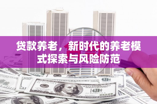 井冈山贷款养老，新时代的养老模式探索与风险防范