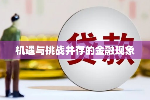 井冈山机遇与挑战并存的金融现象
